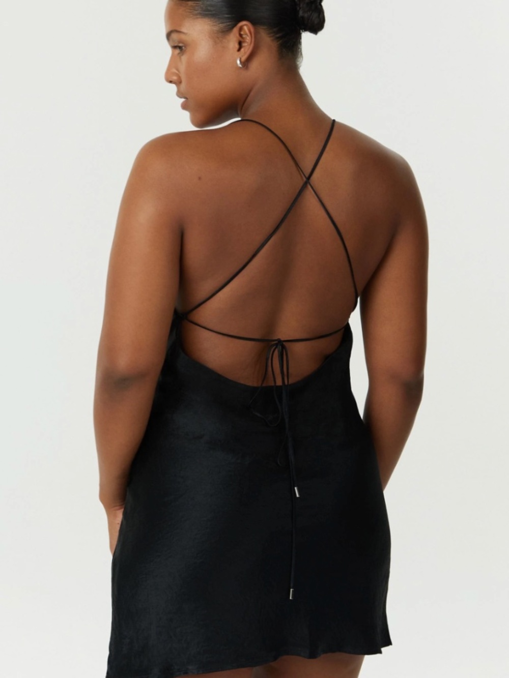 Black Crush Bias Mini dress